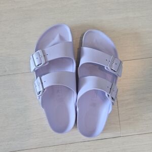 Birkenstock Lavender Sandals with Adjustable Straps